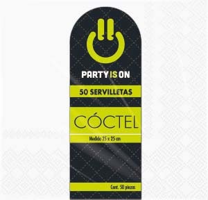 Servilletas con 50 Piezas Party Is On